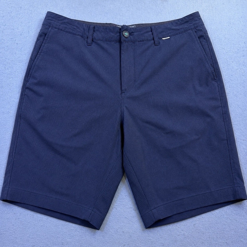 Linksoul Golf Shorts Mens 33 NAVY Lightweight Athletic Casual Performance